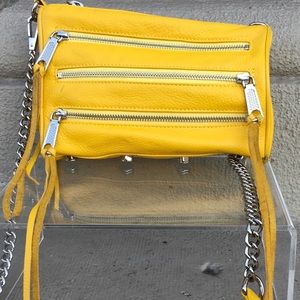 ⭐️SUNNY YELLOW REBECCA MINKOFF MINI MAB BAG!!⭐️